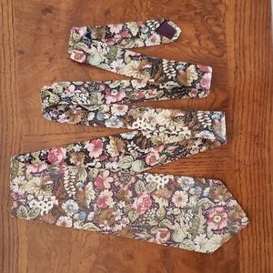 ⭐ SWANK | Cottagecore Floral Tie Made in the USA